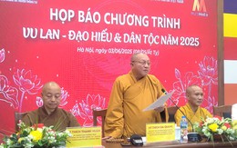 Chuỗi hoạt động ý nghĩa của chương trình Vu lan – Đạo hiếu và Dân tộc 2025 lan tỏa giá trị tri ân, gắn kết đạo và đời