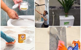 Những vị trí cần làm sạch không được bỏ sót khi dọn dẹp nhà vệ sinh