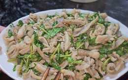 Dạ dày xào với loại rau này đảm bảo giòn ngon sần sật