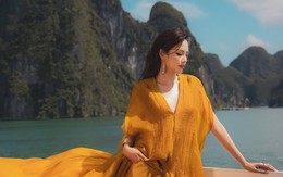 Hoa hậu Lê Hoàng Phương hóa "nàng thơ" của NTK Lê Thanh Hòa