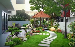 Lợi ích khi thiết kế sân vườn hài hòa âm dương, ngũ hành khiến bệnh tật tránh xa nhà bạn