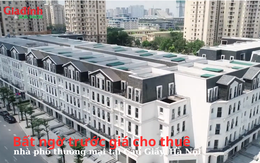 Bất ngờ trước giá cho thuê nhà phố thương mại tại Cầu Giấy, Hà Nội