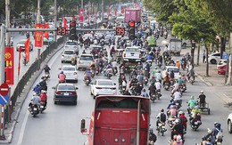 Hà Nội có lộ trình hạn chế xe mô tô, xe gắn máy trong 4 quận nội thành