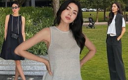 Hà Tăng diện đi diện lại 1 kiểu giày mà vẫn đẹp chuẩn style "old money"