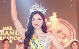 Nữ Thạc sĩ của Đại học Quốc gia Hà Nội vừa đăng quang Mrs Grand International 2025