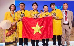 Tin vui: Lần đầu tiên đội tuyển Olympic Hóa học Việt Nam giành 4 Huy chương Vàng