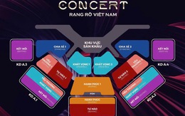 Bất ngờ sơ đồ sân khấu và giá vé sự kiện 'V Concert - Rạng rỡ Việt Nam'