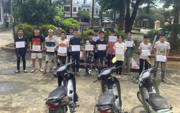 Phú Thọ: Ngăn chặn nhóm thanh, thiếu niên mang theo hung khí đi đánh nhau