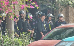 Hàng chục cảnh sát khám xét nhà một trùm giang hồ ở Thanh Hóa