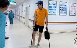 Nam diễn viên 'Khách VIP' trong 'Dịu dàng màu nắng' phẫu thuật gối vì chấn thương