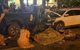 Vụ xe ô tô tông liên hoàn khiến 1 người tử vong ở Hà Nội: Tài xế vi phạm nồng độ cồn kịch khung