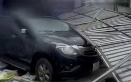 Quảng Ninh xuất hiện gió mạnh, mưa đá do ảnh hưởng của bão Wipha