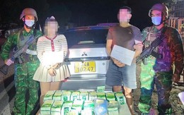 Đôi nam nữ vận chuyển 17kg ma tuý và 6.000 viên thuốc lắc qua biên giới