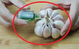 Trộn tỏi với dầu gió có tác dụng gì?