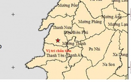 Động đất tại xã Thanh Nưa, tỉnh Điện Biên