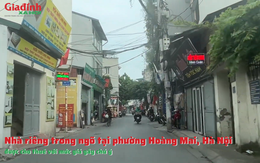 Nhà riêng trong ngõ tại phường Hoàng Mai, Hà Nội được cho thuê với mức giá gây chú ý