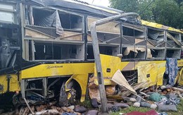 Hà Tĩnh: Lật xe khách trên QL1, 9 người tử vong