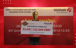 Vietlott thông báo có một khách hàng người nước ngoài trúng Jackpot hơn 32 tỷ đồng