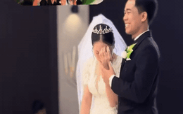 Cô dâu Việt òa khóc trong đám cưới ở Hàn Quốc vì món quà chú rể giấu kín