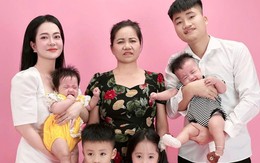 9X Hải Phòng sinh đôi 2 lần đều đủ trai đủ gái, được mẹ chồng cưng chiều hết mực