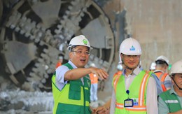 Robot đào hầm ngầm tuyến metro Nhổn – ga Hà Nội đã đến ga Văn Miếu