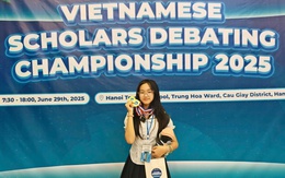 Nữ sinh đa tài với hành trình chinh phục đỉnh cao tranh biện và nghệ thuật