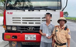 Tài xế xe đầu kéo dương tính với ma túy