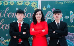 Hai anh em song sinh giành ngôi thủ khoa, á khoa trường chuyên Hạ Long