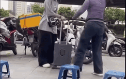 Xua đuổi cô gái đứng trên vỉa hè bến xe Mỹ Đình, người bán trà đá bị phạt 2,5 triệu đồng