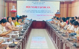 Quảng Ninh tổ chức tập huấn kỹ năng chăm sóc sức khỏe tâm thần cho trẻ em