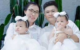 Vượt mọi rào cản đến với nhau, hai cô gái hạnh phúc đón cặp song sinh thiên thần