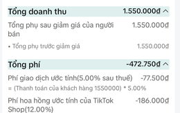 Người bán TikTok Shop 'tiến thoái lưỡng nan' vì phí sàn tăng mạnh