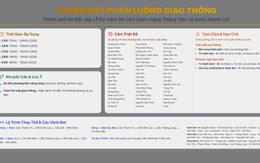 Hà Nội: Chi tiết phân luồng giao thông phục vụ các hoạt động Lễ kỷ niệm 80 năm Cách mạng tháng Tám và Quốc khánh 2/9