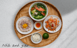 Những mâm cơm của thầy giáo 9X độc thân ở Đà Lạt: Đẹp mê mẩn, ngon 'nhức nách' khiến dân mạng trầm trồ