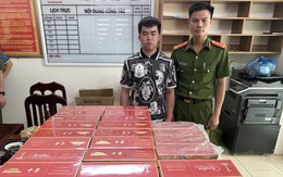Ngụy trang gần 300 cây thuốc lá ngoại nhập lậu mang đi tiêu thụ