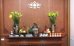 Đây là những vị trí cực xấu, nhà chật hẹp đến mấy cũng không nên đặt bàn thờ