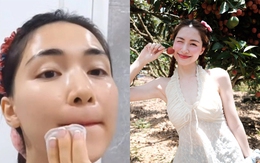 Hòa Minzy tự tin khoe mặt mộc với fan, ai cũng khen vì quá mịn màng