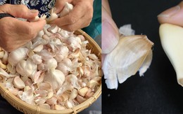 Một nhúm vỏ tỏi mà thanh lọc không gian sống cực tốt, đủ để trấn an trong tháng 7 âm 'cô hồn'