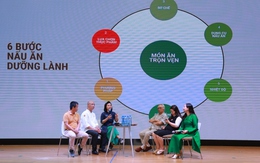 Đầu bếp Hải Anh chia sẻ 6 bước nấu ăn dưỡng lành, bảo vệ sức khỏe từ mâm cơm nhà