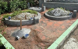 Hàng loạt ngôi mộ ở Huế bị đóng cọc gỗ đánh số