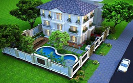 Đây mới là cách thiết kế sân vườn nhà biệt thự hiện đại, đẳng cấp
