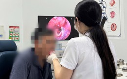 Vừa ăn vừa nghe điện thoại, người đàn ông gặp tai nạn phải đi cấp cứu