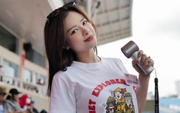 Sự cố hài hước của Dương Hoàng Yến khi tham gia diễu binh, diễu hành A80