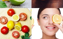 Cách trị tàn nhang bằng cà chua cực đơn giản