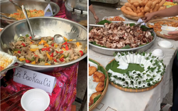 Đám giỗ miền Tây 'lên đời' thành tiệc buffet: Bàn tiệc dài như quầy tại nhà hàng, món nào cũng xịn khiến ai cũng bất ngờ