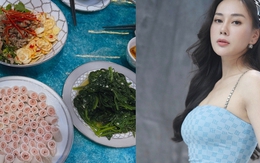 Ngỡ ngàng với bộ bát đĩa 'sang hết phần thiên hạ' trên bàn ăn nhà Phương Oanh