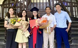 Bố thợ xây, mẹ đan nón nuôi 3 con thành kỹ sư, bác sĩ nội trú, du học sinh Pháp