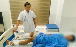 5 giờ nghẹt thở ‘cứu’ cẳng chân gần đứt lìa của nam sinh 15 tuổi