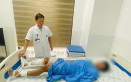 Phẫu thuật thành công cho nam sinh 15 tuổi gặp tai nạn đứt gần rời cẳng chân