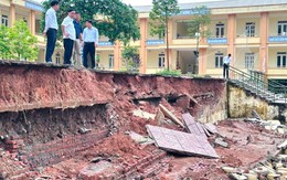 Hà Nội: Công bố tình huống khẩn cấp về thiên tai tại Ba Vì do sạt lở nghiêm trọng